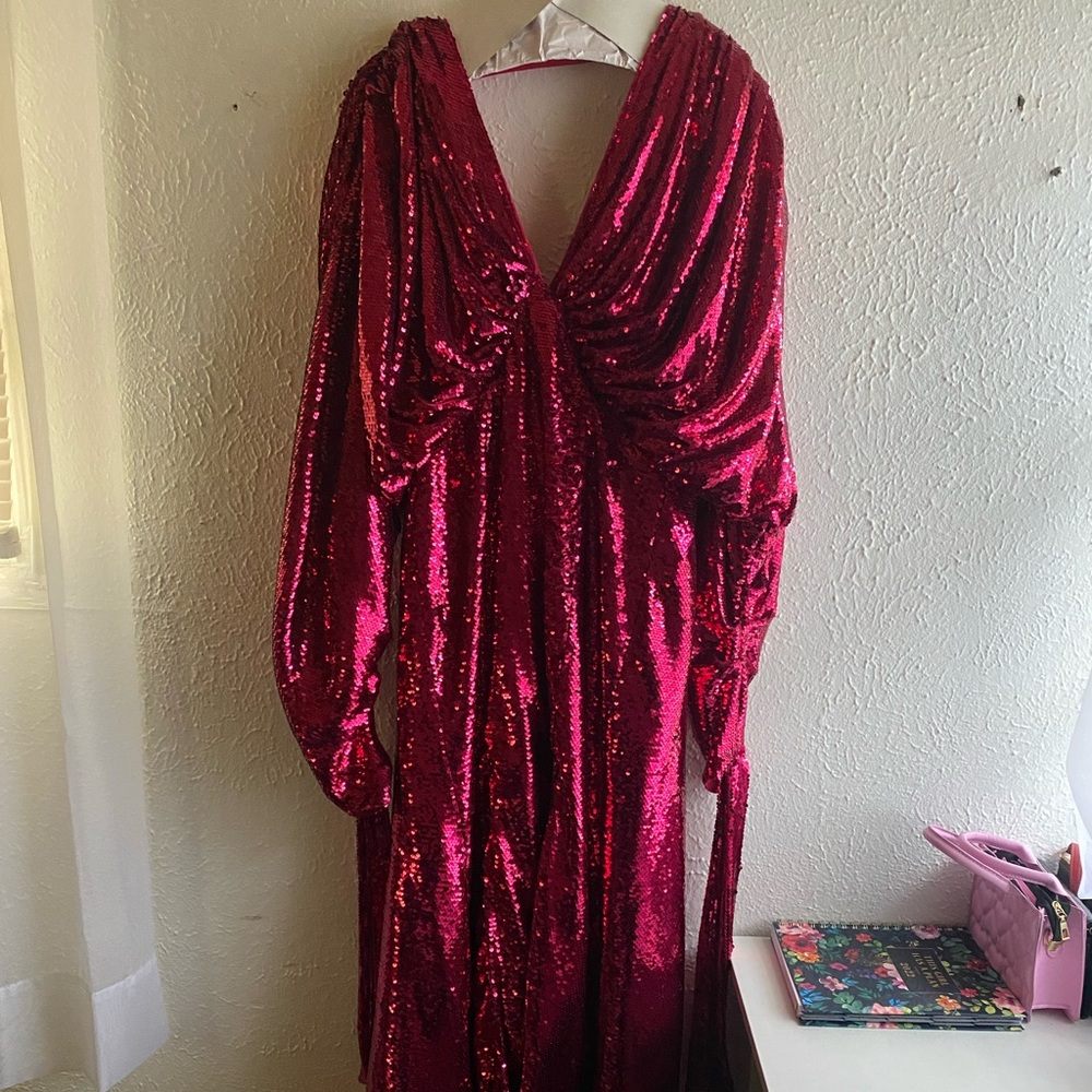 ASOS sequin maxi dress
